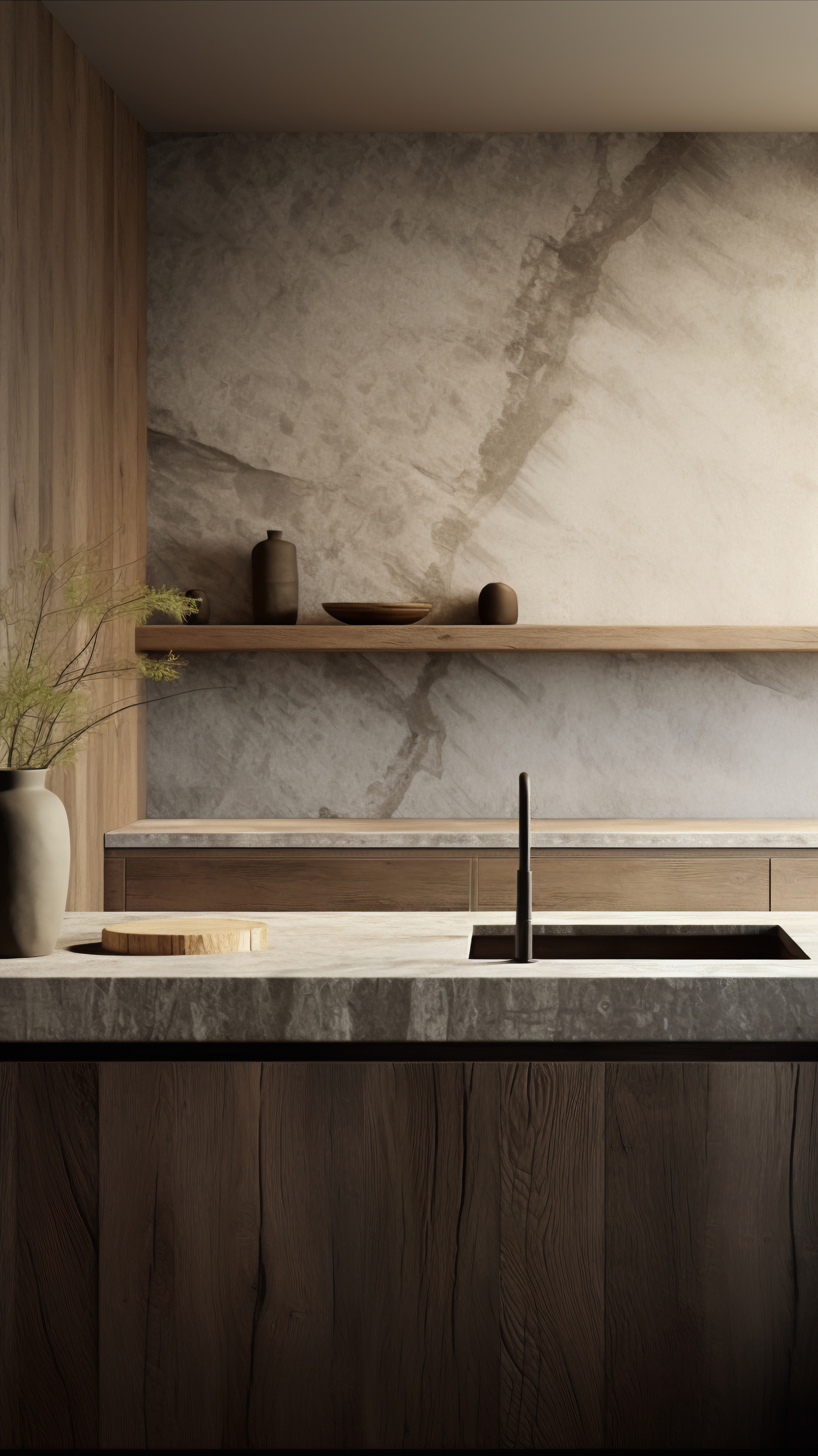 Nordic Elm Kitchen Set